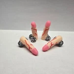 Penis Valve Stem Caps, Covers, Novelty Gag Gift, Prank. Fixed Price $42.99.