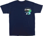 Fmf Day-glo Navy T-shirt Large SU25118901NVYLG Graphic Logo Design. Fixed Price $46.99.