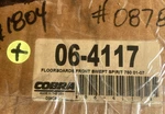 Cobra 06-4117 Floorboards, Front Swept #1804. Fixed Price $79.99.