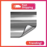 Vvivid Silver Mirror Chrome Cast Vinyl Wrap Self-adhesive Film Air-release Bubbl. Fixed Price $17.98.