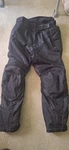 Tourmaster Caliber Motorcycle Pants, Size Medium 32-34. Fixed Price $75.00.