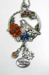 J3 Enjoy The Journey Bird Bloom Car Charm Mirror Ornament Ganz ER79526. Fixed Price $11.99.