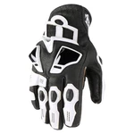 Icon Hypersport Short Leather Gloves For Motorcycle Riding - Men's Size Medium. Fixed Price $65.00.