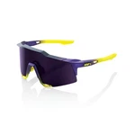 100% Glasses Speedcraft - Matte Metallic Digital Brights Dark Purple Lens Os. Fixed Price $49.95.