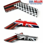 2PCS Black Uk Flag Interior Door Pull Covers For Mini Cooper R55 R56 R57 R58 Usa. Fixed Price $28.78.