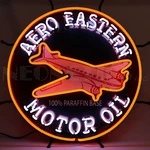 Neonetics 5GSAER Aero Eastern Motor Oil Handmade Sign Car Garage Light. Fixed Price $419.99.