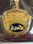 Audi Keychain Solid Brass Balkamp Baked Enamel Colors Napa. Fixed Price $28.99.