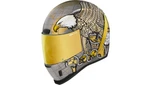 New Icon Airform Semper Fi Helmet - Gold / Gray Xl Motorcycle. Fixed Price $219.52.