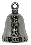 Veteran #22 Awareness Stainless Steel Motorcycle Ride Bell Military 58. Fixed Price $26.99.