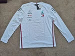 Official 2022 Mercedes F1 Team Merchandise Mens Ls White T-shirt Xl Formula. Fixed Price $34.06.