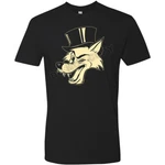 Retro Novelty Tee Shirt Hot Rod Drag Race Chopper Winky Top Hat Wolfy. Fixed Price $24.99.
