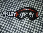 Vintage Oakley Goggles Otg Carbon Fiber / Guard Mx,ama, Helmet, Visor. Fixed Price $175.00.