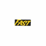 Fasthouse 3290-0402-00 Script Sticker Black. Fixed Price $18.28.
