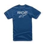 Alpinestars Ride 2.0 Tee Royal Blue/white Size Small. Fixed Price $21.95.