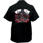 Lethal Threat Black It Ride Shop Shirt FE50133-4XL. Fixed Price $72.99.