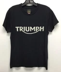 Triumph Gwynedd Ladies Black Tee MTSS20051-L. Fixed Price $40.00.