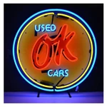 Neonetics 5CHVOK Used Cars Sign. Fixed Price $482.99.