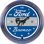 Neonetics; 4" X 17" Ford Bronco Clock. Fixed Price $84.99.