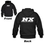 16594 Nitrous Express Nx Black Hoodie W/ White Logo - Small. Fixed Price $44.39.