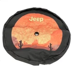 18-24 Jeep Wrangler Jl Spare Tire Cover Desert Theme Oem New Mopar 82215441AB. Fixed Price $109.44.