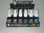 Rocket Scent Highly Concentrated Oil Base Air Freshener 24 Count Display. Fixed Price $52.99.
