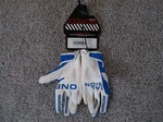 Alpinestars Adult Radar Riding Gloves Sz Small Blue/white. Fixed Price $18.99.