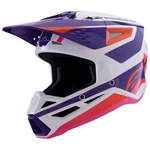 Alpinestars SM3 Heat Helmet Medium White/purple/pinnk For Off Road Motorcycle. Fixed Price $279.95.