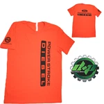 Ford Powerstroke Diesel Tee Shirt Dpp Trucker Gear 4X4 Orange Xl. Fixed Price $23.91.