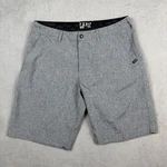 Fox Racing Essex Walk Shorts Mens 34 Heather Gray Side Stash Pocket. Fixed Price $24.95.