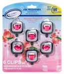Honey Peach Scent Car Air Freshener Clip, 6 Vent Clips, 4ML.... Fixed Price $15.99.