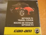 Nos Oem Can-am 2015-16 Spyder F3 Travel Cover 219400496. Fixed Price $135.99.