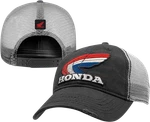 Honda Apparel Wing Vintage Hat Charcoal NP21A-H2488. Fixed Price $24.95.