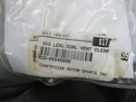 EBC605 Eks Brand 067-40000 Dual Pane Vented Lenses Clear. Fixed Price $15.99.