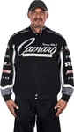 Jh Design Men's Chevy Camaro Collage Embroidered Cotton Twill Jacket. Fixed Price $159.98.