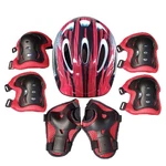 7PCS Protective Gear Set For Kids Helmet Elbow Knee Wrist Pads Outdoor Use. Fixed Price $14.49.
