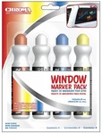 Chroma Graphics Window Markerz 4-PACK. Fixed Price $12.74.