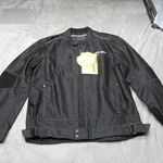 Can-am Spyder Jacket Mens Large Black Dc Series Reflective Full Zip Riding New. Fixed Price $89.35.
