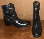 Harley Davidson Bella 84420 Black Leather Moto Riding Boots Women Eu 40/ Us 9M. Fixed Price $68.00.