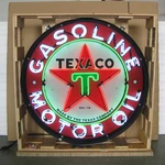 Neonetics 9TXOIL Classic Texaco Gasoline Motor 36 Inches Sign. Fixed Price $1449.99.