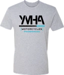 Yamaha Apparel Rev Heather Gray T-shirt NP21S-M3141-2X 2XL. Fixed Price $31.45.