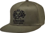 Alpinestars Double Check Flat Bill Hat Military Black 1212812306910SM. Fixed Price $25.03.