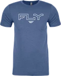Fly Racing Edge Tee Cool Blue Heather Xl 354-0310X. Fixed Price $39.34.