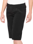 100% Women's Ridecamp Shorts Black Medium 40037-00001. Fixed Price $44.85.
