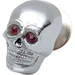 Drag Specialties Small Chrome Skull With/red Eye 74401R-HC3. Fixed Price $18.16.