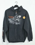 Hot Leathers Black Ghost Eagle Hoodie Size Part Number GMZ4137-XL. Fixed Price $42.99.