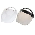 2X 3-SNAP Bubble Wind Shield Visor For Bonanza Biltwell Motorcycle Helmets. Fixed Price $96.67.