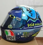Agv Corsa Misano Shark 2015 Valentino Rossi Helmet Size Mirrored Visor. Fixed Price $795.00.