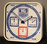 Tag Heuer X Porsche Design Monaco Wall Clock 911 GT3 Miglia Le Mans F1 Watch. Fixed Price $1207.63.