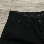 Fox Racing Essex Walk Shorts Mens 28 Black Flat Front Canvas Side Stash Pocket. Fixed Price $7.95.