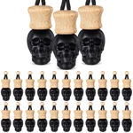 50 Pcs Hanging Car Air Fresheners - Empty Glass Diffuser Bottles For Oils. Fixed Price $38.14.